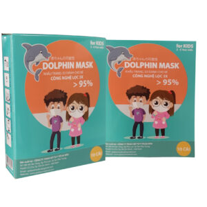 Khẩu trang 3d em bé dolphin mask gia bảo