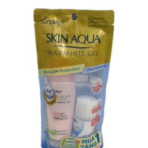 Gel chống nắng sunplay skin aqua silky white gel spf 50