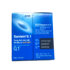 Nhỏ mắt sanlein 0.1% santen (c/5ml)