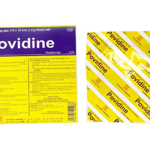 Gạc povidine 10cm x 10cm pharmedic (h/10m)