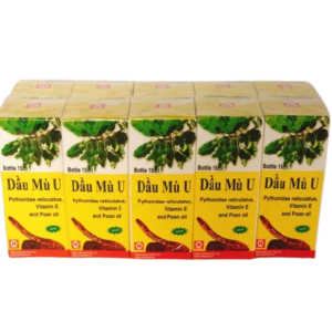 Dầu mù u qm.mediphar (lốc/10c/15ml)