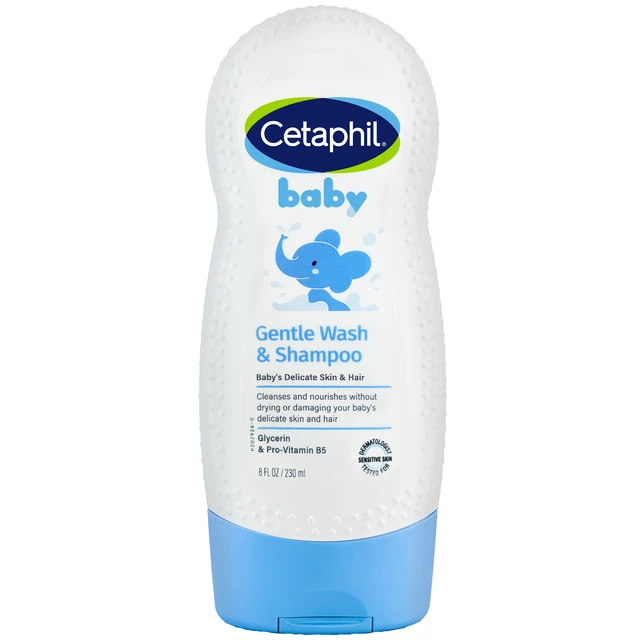 Sữa tắm gội cetaphil baby gentle 2 in 1 (chai 230ml)