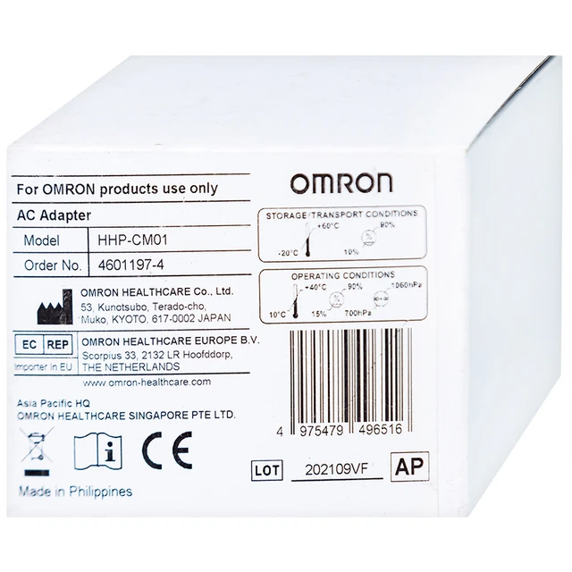 Bộ đổi điện máy đo huyết áp Omron HHP-CM01-AP - Ảnh 3