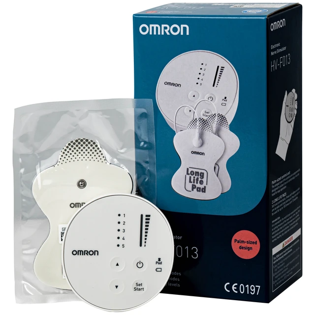 Máy massage xung điện trị liệu Omron HV-F013, giúp giảm đau cơ và khớp